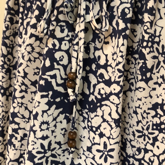 Joie silk blue & cream camisole - Picture 8 of 8